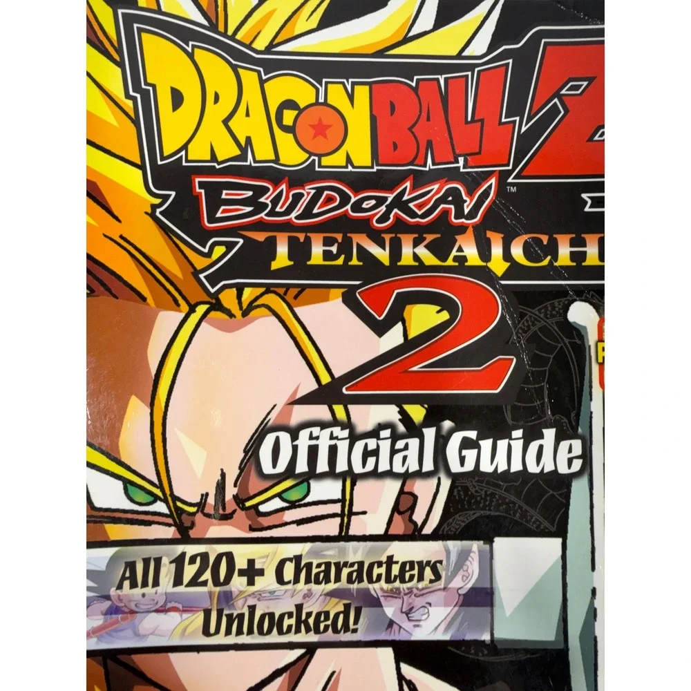 Dragon Ball Z Budokai Tenkaichi 2 Prima Official Guide PS2 Wii Strategy Book